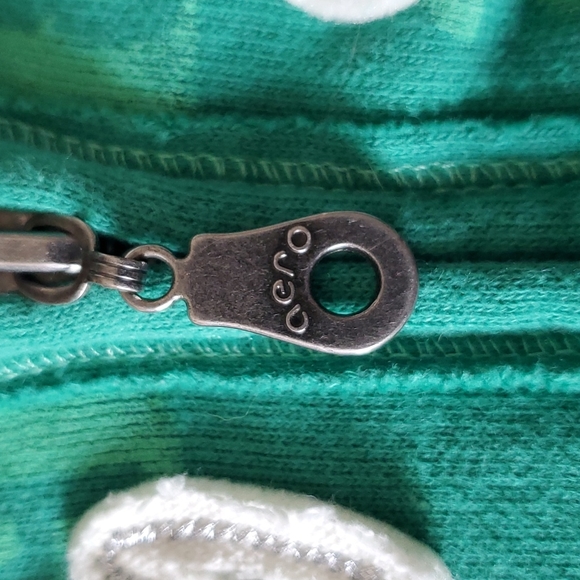 Aeropostale Green Zip Up Hoodie Sz Lg - Picture 5 of 6